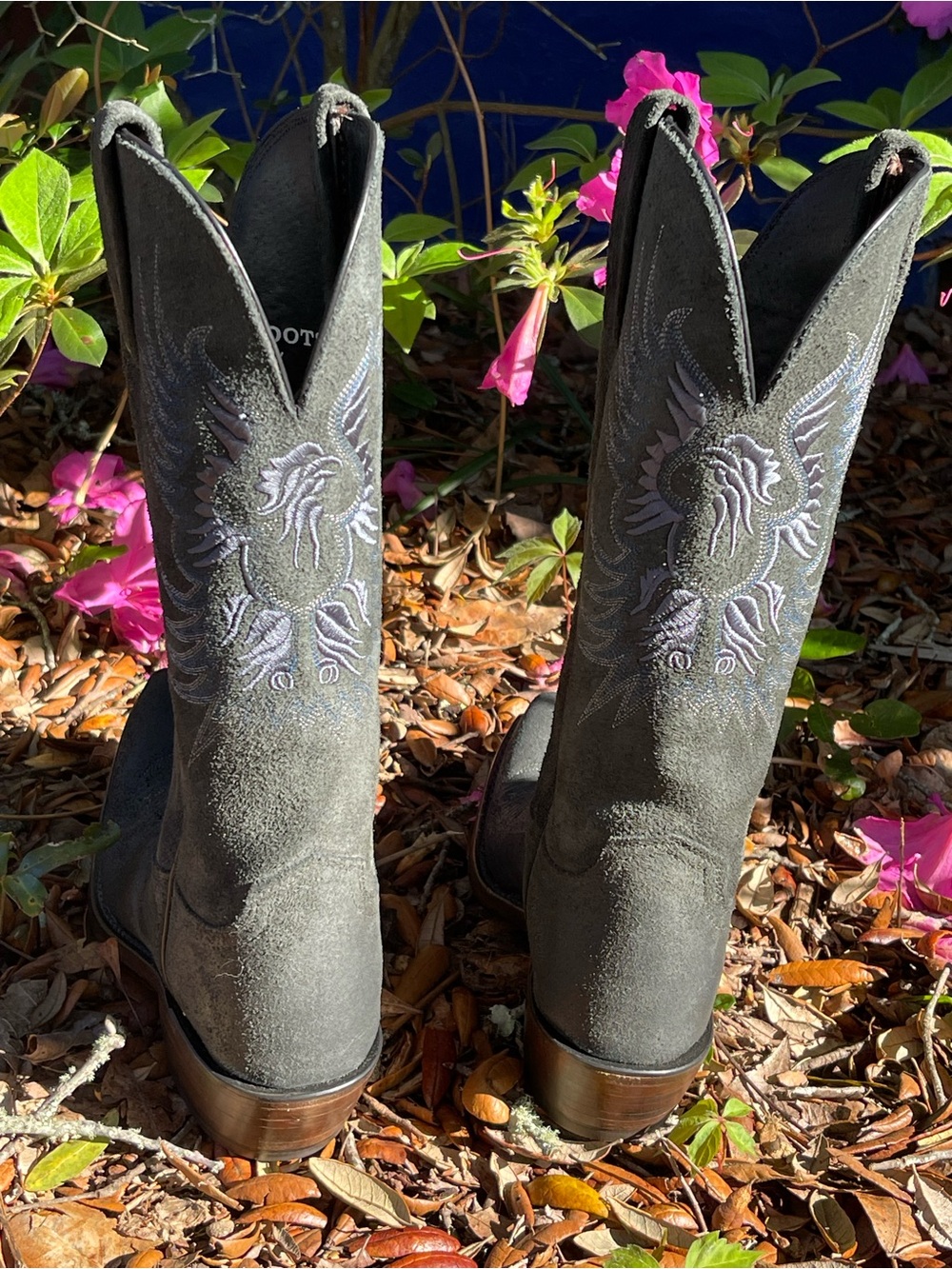 Lucchese Eric Church These Boots Black Phoenix Lyric Sole Boots M5 W7 NEW RARE - Picture 14 of 14